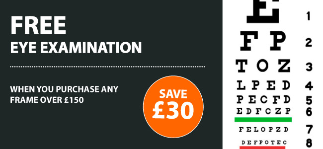 Eye Examination Special Offer